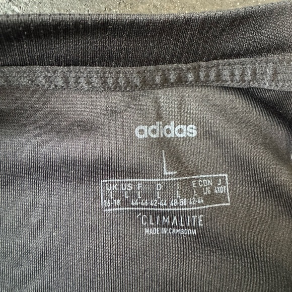 Adidas Large black Climalite Tshirt - Picture 6 of 6